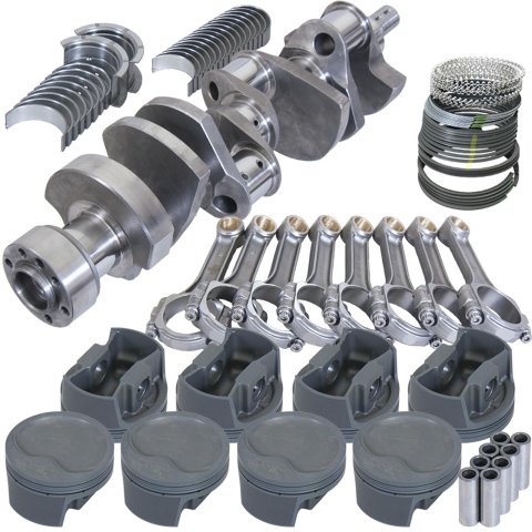 Eagle Chevy LT1350 1Pc 3.750in Crank 5.700in I-Beam Rods -16cc 4.030in Pistons Rotating Assembly thumbnail 1