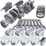 Eagle Chevy 350 1Pc 3.750in Crank 5.700in I-Beam Rods -10cc 4.030in Pistons Rotating Assembly thumbnail 1
