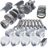 Eagle Chevy 350 1Pc 3.750in Crank 5.700in I-Beam Rods -10cc 4.060in Pistons Rotating Assembly thumbnail 2