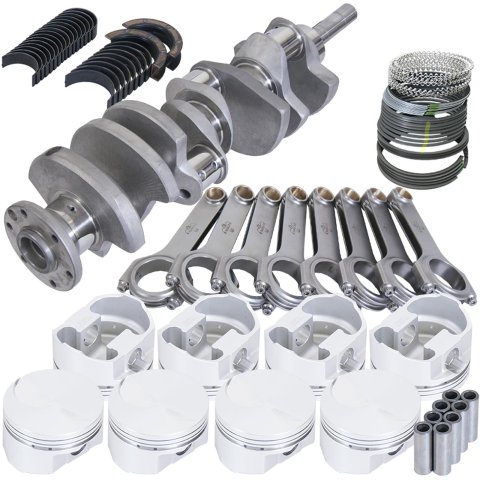 Eagle Ford 429/460 4.140in Crank 6.800in H-Beam -3cc Flat Top 4.390in Pistons Rotating Assembly