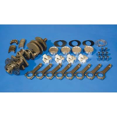Eagle Ford 351W 4.000in Crank 6.250in I-Beam Rods -26cc Inv Dome 4.030in Pistons Rotating Assembly