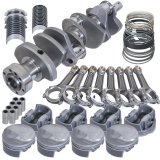 Eagle Chevy 454 1Pc 4.250in Crank 6.385in I-Beam Rods 18cc Dome 4.310in Pistons Rotating Assembly thumbnail 1