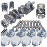 Eagle Chevy 454 1Pc 4.000in Crank 6.135in I-Beam Rods 25.5cc Dome 4.320in Pistons Rotating Assembly thumbnail 1