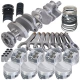 Eagle Chevy 396/402 3.766in Crank 6.135in H-Beam 17cc Dome 4.125in Pistons Rotating Assembly thumbnail 1