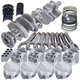 Eagle Chevy 396/402 3.766in Crank 6.135in H-Beam 17cc Dome 4.125in Pistons Rotating Assembly thumbnail 2