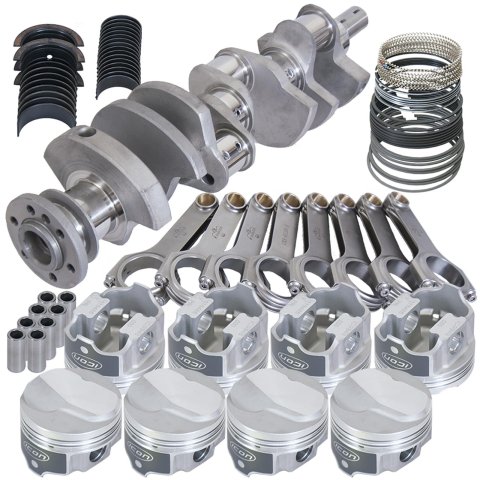 Eagle Chevy 396/402 3.766in Crank 6.135in H-Beam 17cc Dome 4.185in Pistons Rotating Assembly