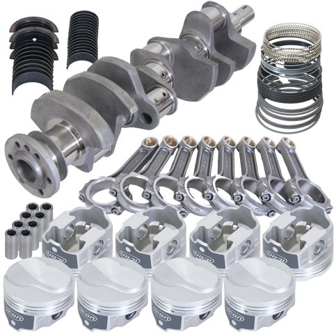 Eagle Chevy 454 4.000in Crank 6.135in I-Beam Rods Closed Chamber 4.280in Pistons Rotating Assembly