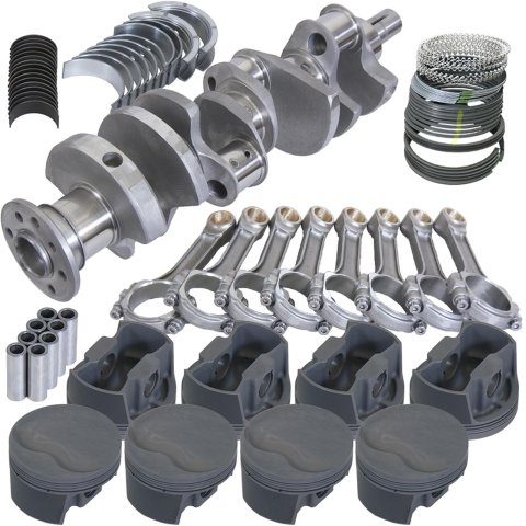 Eagle Chrysler 360 4.000in Crank 6.123in I-Beam Rods -5cc Flat Top 4.030in Pistons Rotating Assembly