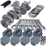 Eagle Chrysler 400 4.150in Crank 6.760in H-Beam -8cc Flat Top 4.375in Pistons Rotating Assembly thumbnail 1