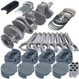 Eagle Chrysler 400 4.150in Crank 6.760in H-Beam -8cc Flat Top 4.375in Pistons Rotating Assembly thumbnail 2