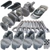Eagle Chrysler RB 4.150in Crank 6.760in H-Beam -8cc Flat Top 4.350in Pistons Rotating Assembly thumbnail 5