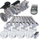 Eagle Chevy 400 3.875in Crank 6.000in H-Beam Stroker Rods -10.8cc 4.165in Pistons Rotating Assembly thumbnail 3
