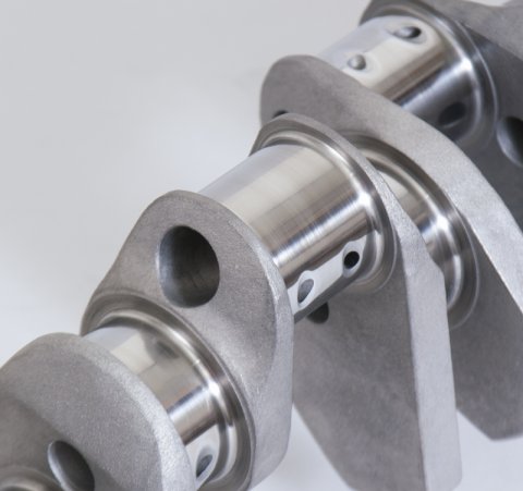 Eagle Chevrolet 350 3.500in Stroke Forged 4340 Featherweight Steel Crankshaft thumbnail 7