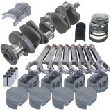 Eagle Pontiac 455 4.250in Crank 6.800in H-Beam -6cc Flat Top 4.155in Pistons Rotating Assembly thumbnail 1