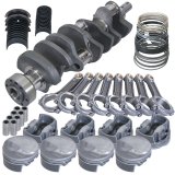 Eagle Chevy 454 1Pc 4.250in Crank 6.385in I-Beam Rods 18cc Dome 4.280in Pistons Rotating Assembly thumbnail 2