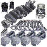 Eagle Chevy 454 1Pc 4.250in Crank 6.385in I-Beam Rods 18cc Dome 4.310in Pistons Rotating Assembly thumbnail 1