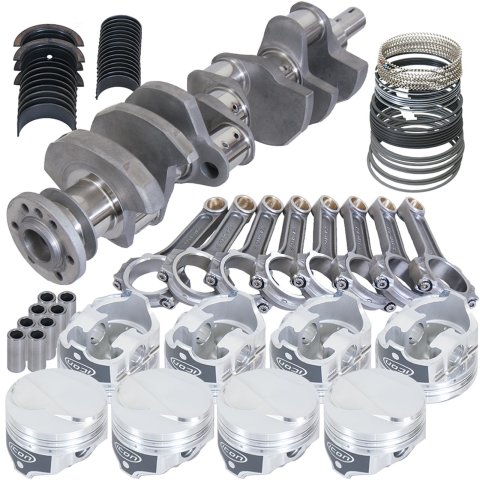 Eagle Chevy 454 4.000in Crank 6.135in I-Beam Rods 18cc Dome 4.280in Pistons Rotating Assembly
