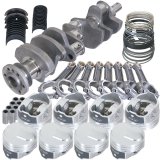 Eagle Chevy 454 4.000in Crank 6.135in I-Beam Rods 43cc Dome 4.280in Pistons Rotating Assembly thumbnail 2