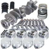 Eagle Chevy 454 4.000in Crank 6.135in I-Beam Rods 43cc Dome 4.350in Pistons Rotating Assembly thumbnail 1