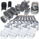 Eagle Chevy 454 1Pc 4.000in Crank 6.135in I-Beam Rods 14cc Dome 4.310in Pistons Rotating Assembly thumbnail 2