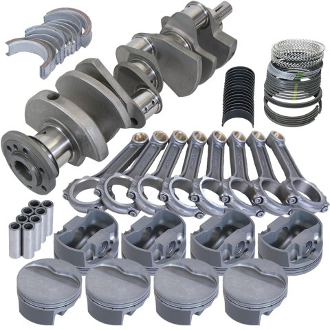 Eagle Pontiac 400 4.250in Crank 6.800in I-Beam Rods -6cc Flat Top 4.155in Pistons Rotating Assembly