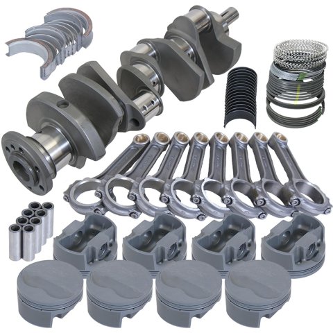 Eagle Pontiac 455 4.250in Crank 6.800in I-Beam Rods -6cc Flat Top 4.155in Pistons Rotating Assembly