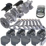 Eagle Chevy 350 3.480in Crank 6.000in I-Beam Rods -5cc Flat Top 4.000in Pistons Rotating Assembly thumbnail 1