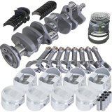 Eagle Chevy 350 3.750in Crank 5.700in I-Beam Rods Srp 7cc Dome 4.060in Pistons Rotating Assembly thumbnail 1