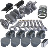 Eagle Chevy 350 3.750in Crank 6.000in I-Beam Rods -16cc 4.060in Pistons Rotating Assembly thumbnail 2