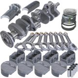 Eagle Chevy 350 3.750in Crank 6.000in I-Beam Rods -5cc Flat Top 4.060in Pistons Rotating Assembly thumbnail 1