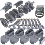 Eagle Chevy 350 3.750in Crank 6.000in I-Beam Rods -5cc Flat Top 4.060in Pistons Rotating Assembly thumbnail 2