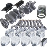 Eagle Chevy 350 3.750in Crank 5.700in I-Beam Rods -10cc 4.000in Pistons Rotating Assembly thumbnail 2