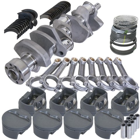 Eagle Chevy LT1 350 1Pc 3.480in Crank 6.000in I-Beam Rods -5cc 4.060in Pistons Rotating Assembly