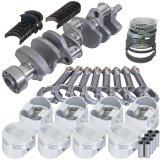 Eagle Chevy LT1 350 1Pc 3.750in Crank 5.700in I-Beam Rods 7cc Dome 4.060in Pistons Rotating Assembly thumbnail 2