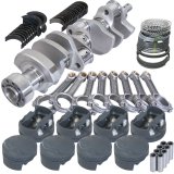 Eagle Chevy LT1 350 1Pc 3.750in Crank 6.000in I-Beam Rods 6cc Dome 4.040in Pistons Rotating Assembly thumbnail 2