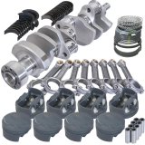 Eagle Chevy LT1 350 1Pc 3.750in Crank 6.000in I-Beam Rod 11cc Dome 4.060in Pistons Rotating Assembly thumbnail 1