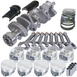 Eagle Chevy LT1 350 1Pc 3.480in Crank 5.700in I-Beam Rods -3.7cc 4.030in Pistons Rotating Assembly thumbnail 2