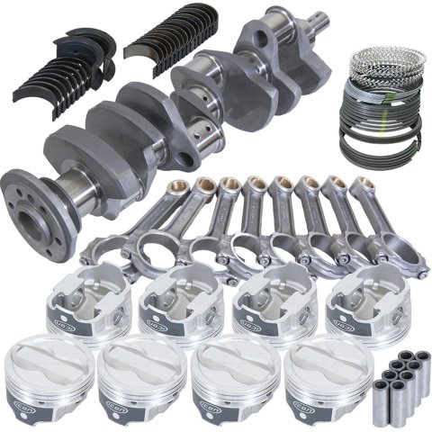 Eagle Chevy 350 3.750in Crank 6.000in I-Beam Rods -18cc 4.030in Pistons Rotating Assembly