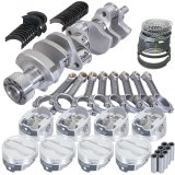 Eagle Chevy LT1 350 1Pc 3.750in Crank 6.000in I-Beam Rods -18cc 4.000in Pistons Rotating Assembly thumbnail 2