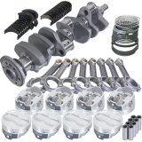 Eagle Chevy LT1 350 1Pc 3.750in Crank 6.000in I-Beam Rods -18cc 4.000in Pistons Rotating Assembly thumbnail 3
