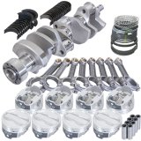 Eagle Chevy LT1 350 1Pc 3.750in Crank 6.000in I-Beam Rods -18cc 4.040in Pistons Rotating Assembly thumbnail 1