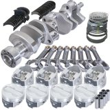 Eagle Chevy LT1 350 1Pc 3.750in Crank 5.700in I-Beam Rods -18cc 4.000in Pistons Rotating Assembly thumbnail 1