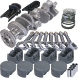 Eagle Chevy 400 3.750in Crank 5.700in I-Beam Rods -5cc Flat Top 4.155in Pistons Rotating Assembly thumbnail 1