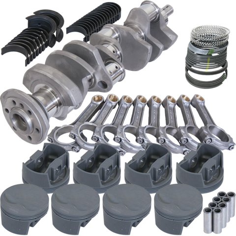 Eagle Chevy 400 3.750in Crank 5.700in I-Beam Rods -5cc Flat Top 4.155in Pistons Rotating Assembly