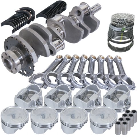 Eagle Chevy LS2 4.000in Crank 24 Tth Reluctor 6.125in I-Beam Rods 4.060in Pistons Rotating Assembly thumbnail 2