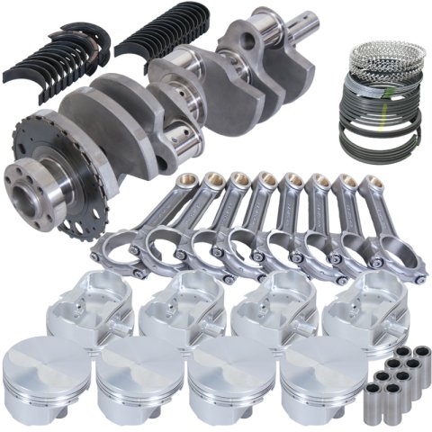 Eagle Chevy LS7 4.000in Crank 24 Tth Reluctor 6.125in I-Beam Rods 4.125in Pistons Rotating Assembly thumbnail 2