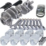 Eagle Chevy LS2 4.000in Crank 58 Tth Reluctor 6.125in I-Beam Rods 4.030in Pistons Rotating Assembly thumbnail 2