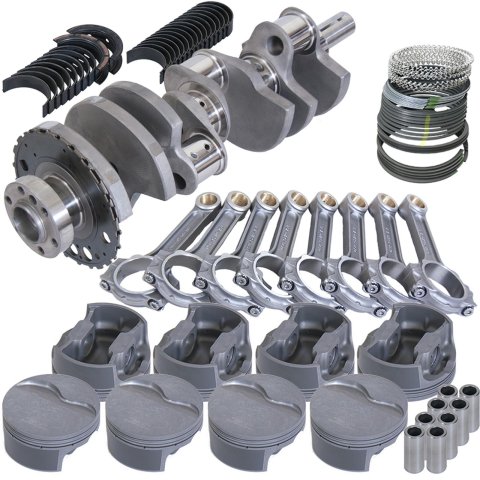 Eagle Chevy LS3 4.000in Crank 24 Tth Reluctor 6.125in I-Beam Rods 4.005in Pistons Rotating Assembly thumbnail 1