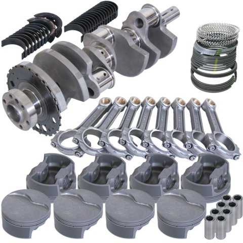 Eagle Chevy LS3 4.000in Crank 24 Tth Reluctor 6.125in I-Beam Rods 4.005in Pistons Rotating Assembly thumbnail 2