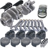 Eagle Chevy LS2 4.000in Crank 58 Tth Reluctor 6.125in I-Beam Rods 4.005in Pistons Rotating Assembly thumbnail 2